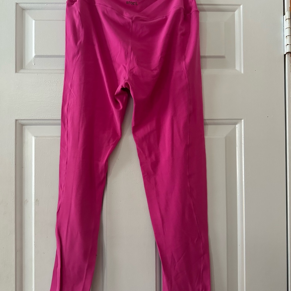 Katy Hearn‎ Stori Icon pink leggings, In Bloom size 10 - Picture 7 of 10